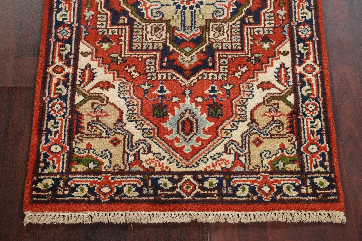 Handmade Wool Heriz Serapi Oriental Area Rug 3x5