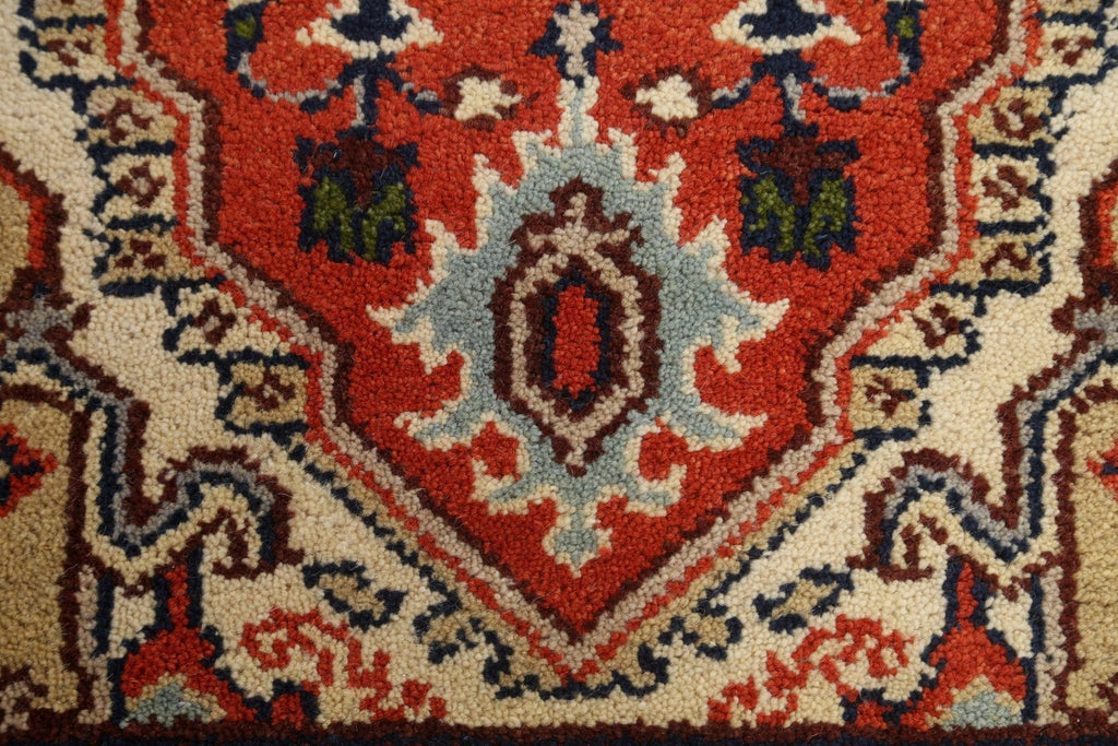 Handmade Wool Heriz Serapi Oriental Area Rug 3x5