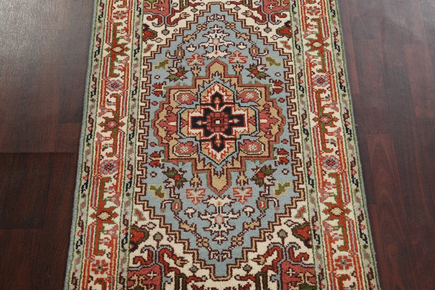 Handmade Heriz Serapi Oriental Wool Rug 3x5