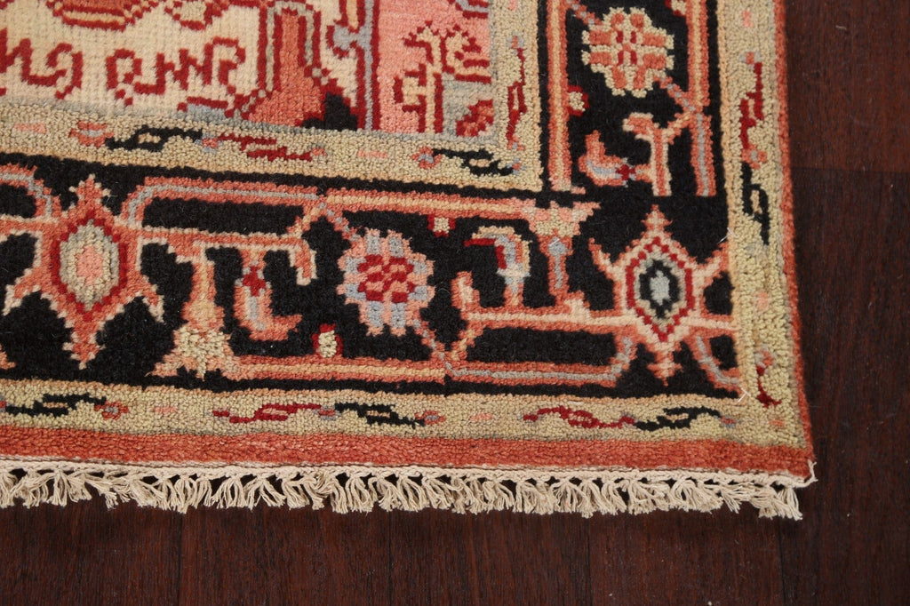 Geometric Wool Heriz Serapi Oriental Rug 3x5