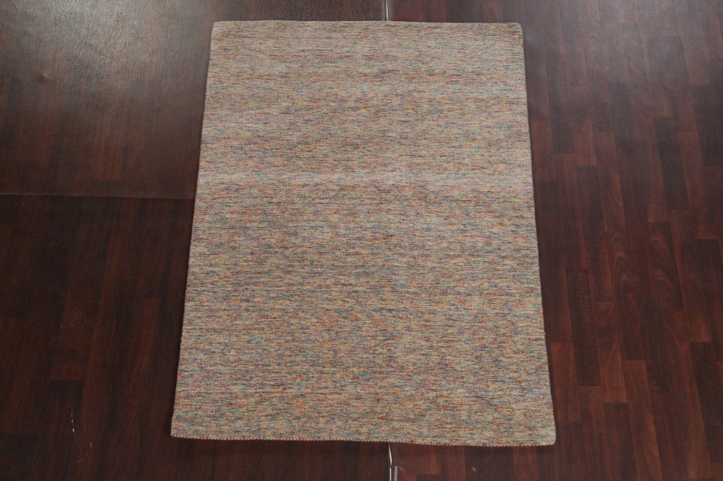 Contemporary Gabbeh Oriental Handmade Rug 4x6