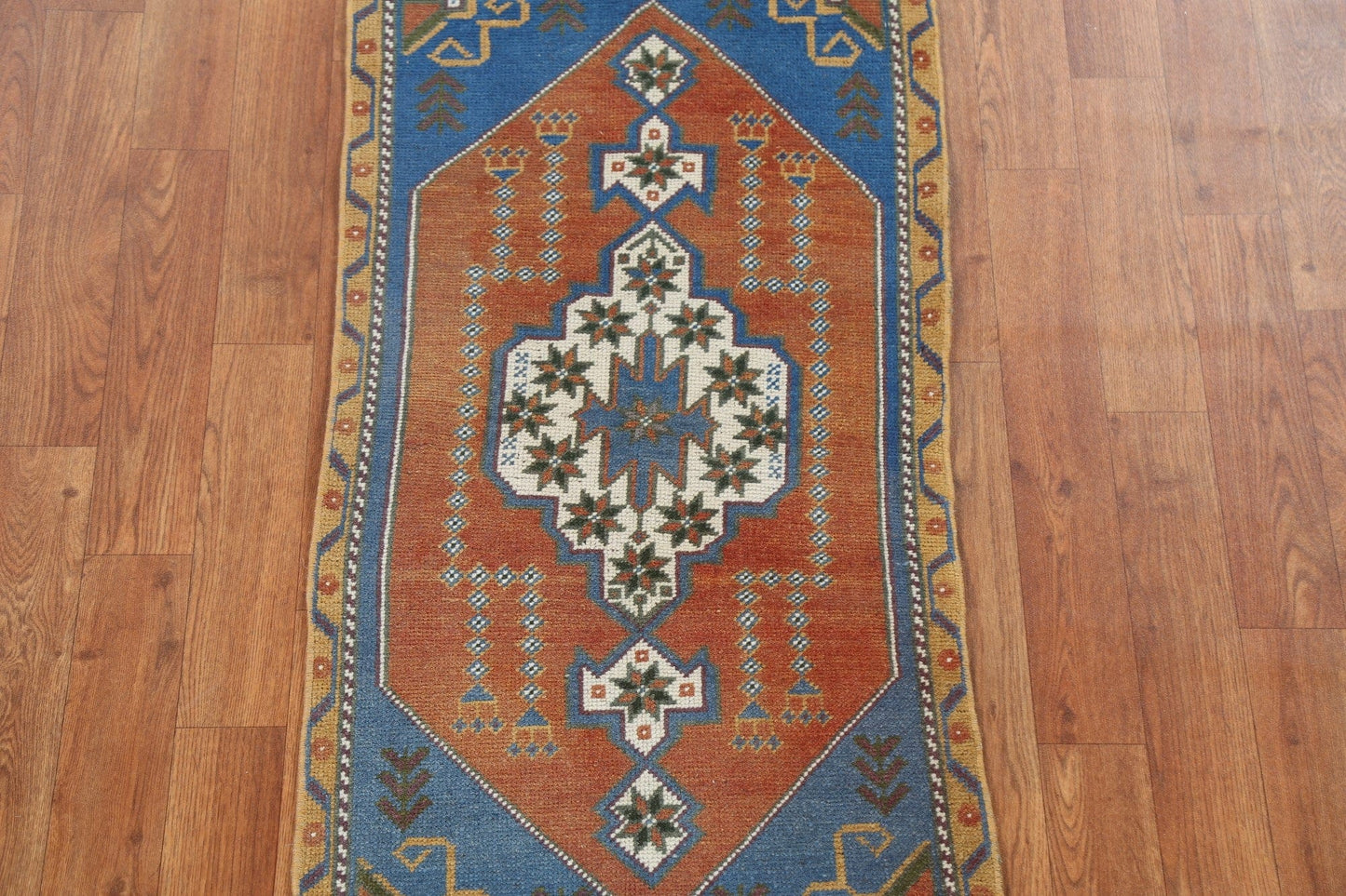 Handmade Wool Oushak Turkish Handmade Rug 2x4