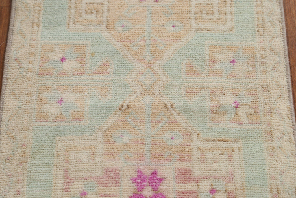 Vegetable Dye Oushak Turkish Handmade Rug 2x4