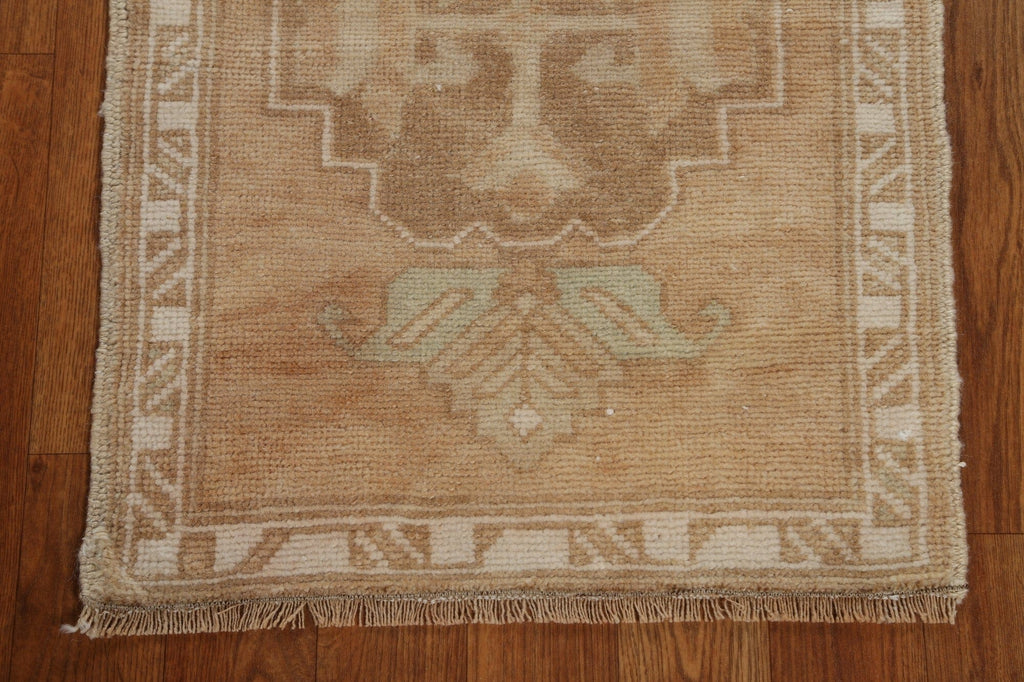 Antique Look Oushak Turkish Wool Rug 2x3