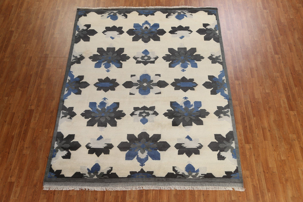 Handmade Wool Abstract Oriental Area Rug 8x10