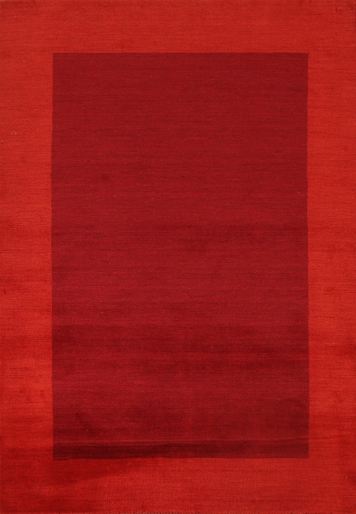 Red Wool Gabbeh Oriental Area Rug 4x6