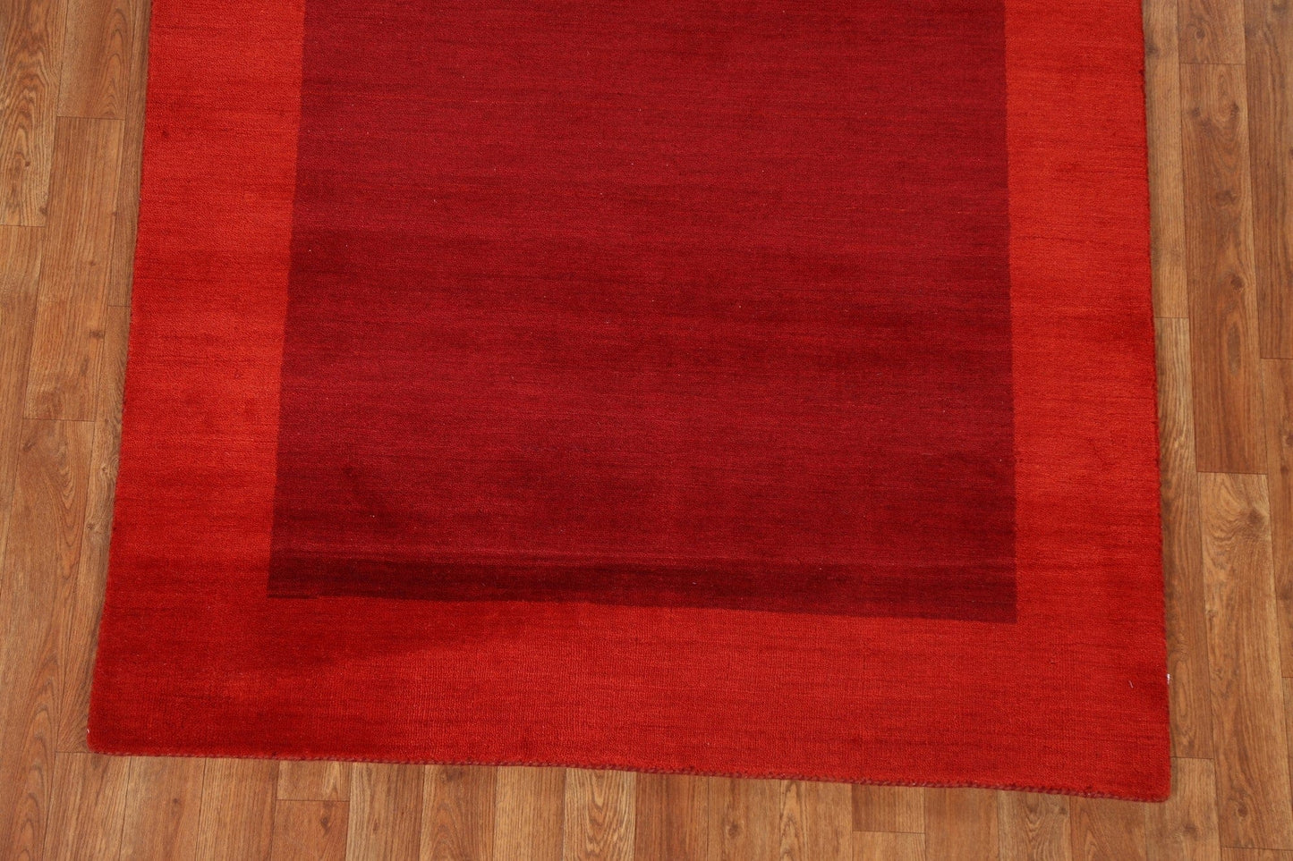 Red Wool Gabbeh Oriental Area Rug 4x6