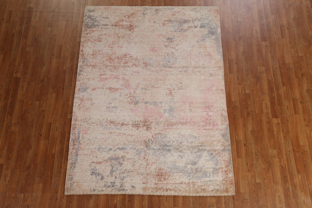 Handmade Wool Abstract Oriental Area Rug 6x8