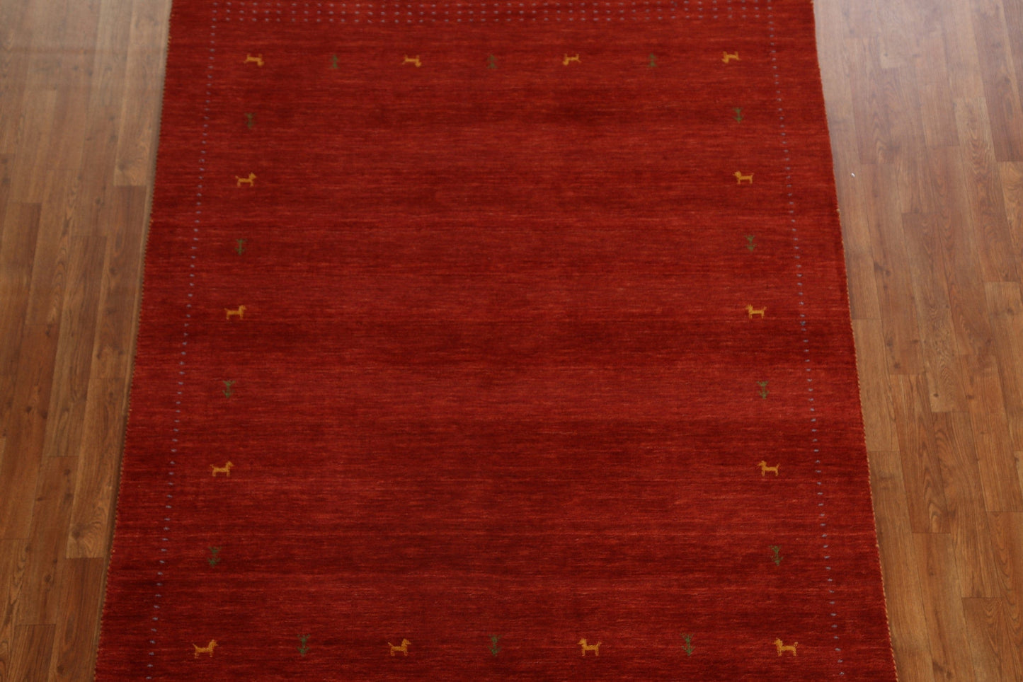 Handmade Wool Gabbeh Oriental Area Rug 6x8