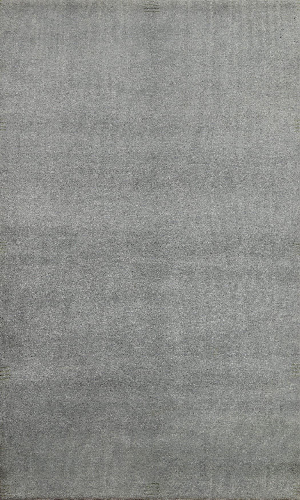 Contemporary Gray Gabbeh Oriental Wool Rug 4x6