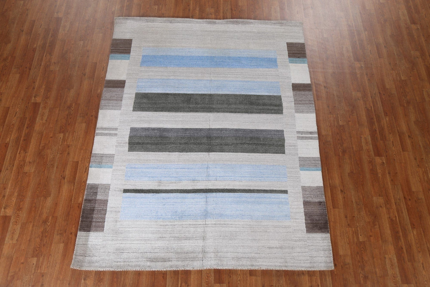 Geometric Wool Gabbeh Oriental Area Rug 6x8