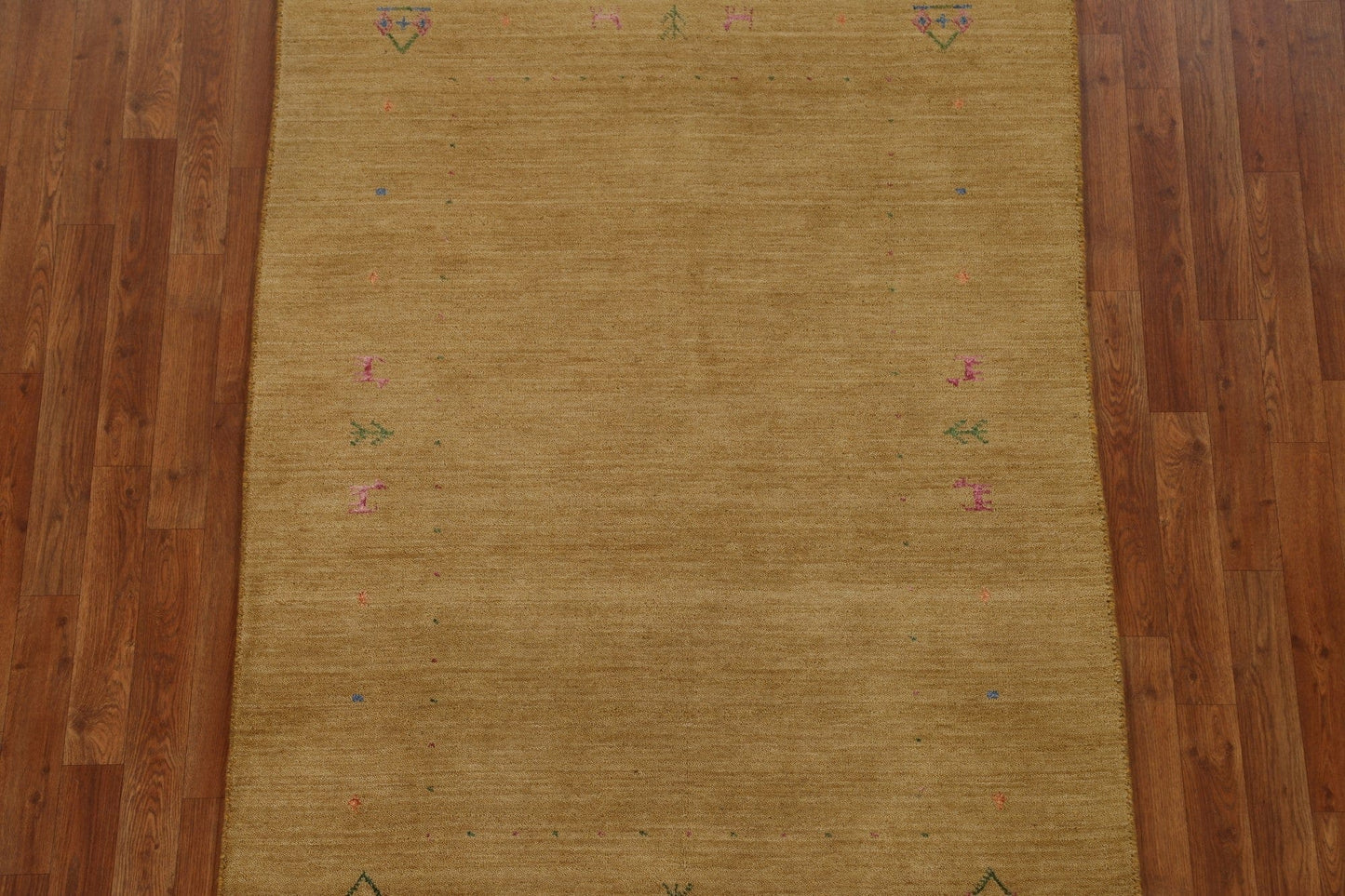 Handmade Gabbeh Oriental Wool Rug 4x6