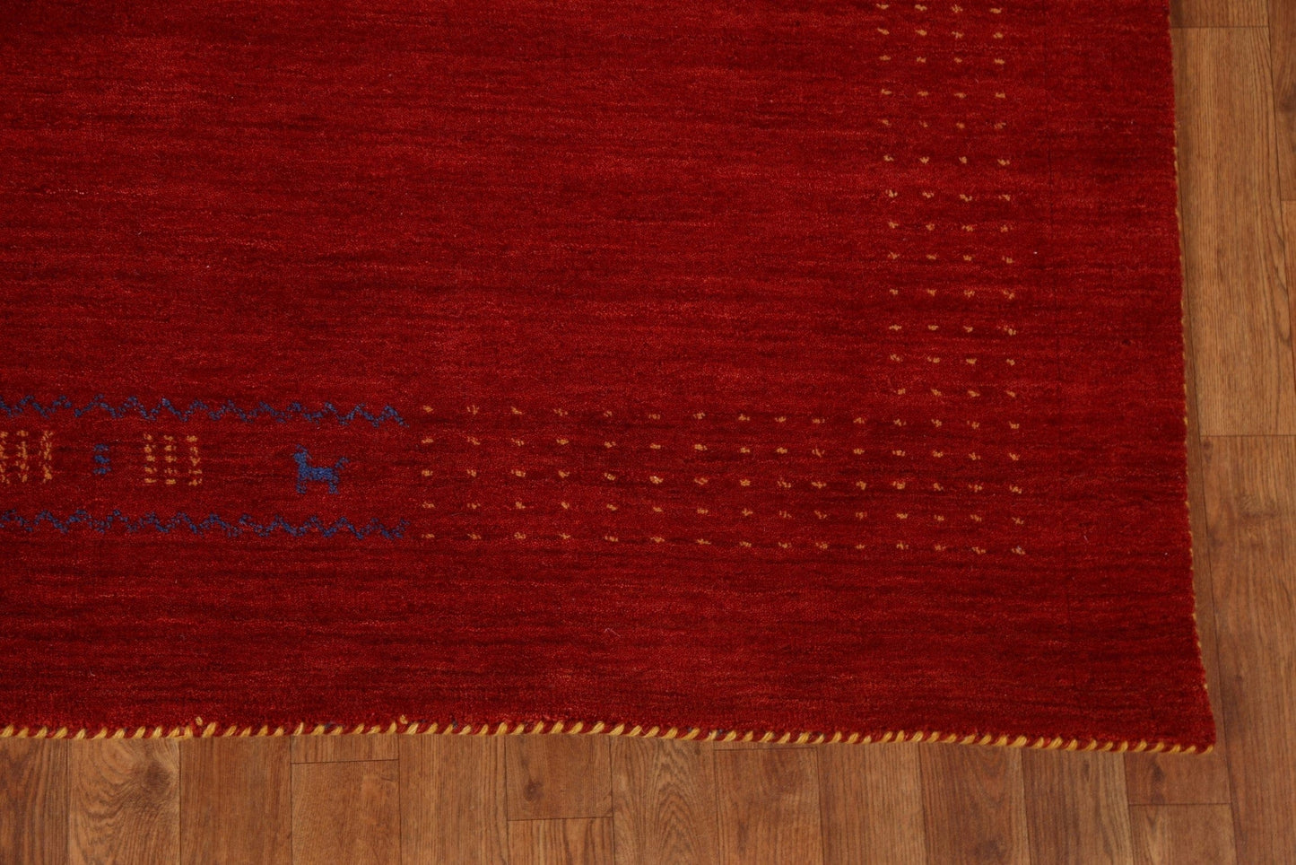 Red Tribal Gabbeh Oriental Area Rug 6x8