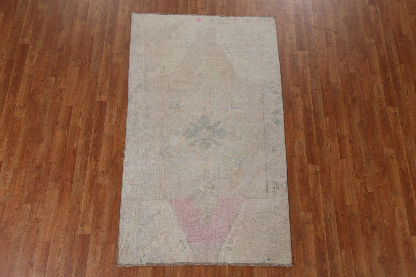 Antique Look Anatolian Turkish Area Rug 4x7