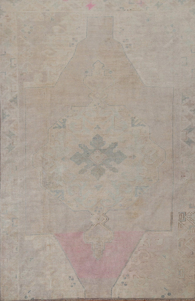 Antique Look Anatolian Turkish Area Rug 4x7