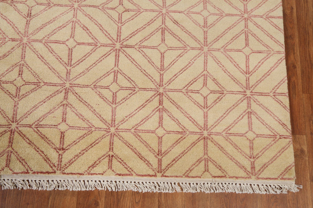 All-Over Geometric Gabbeh Oriental Area Rug 8x10