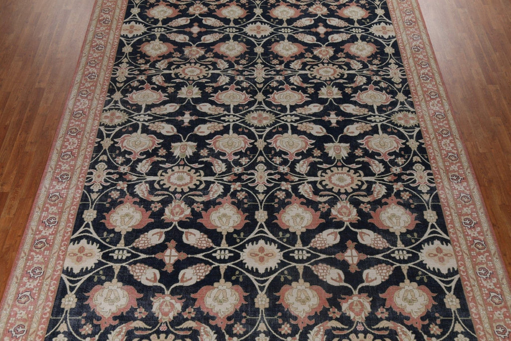 Hand-Knotted Sultanabad Ziegler Turkish Area Rug 10x13