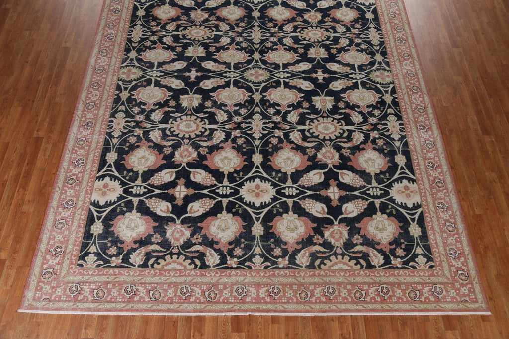 Hand-Knotted Sultanabad Ziegler Turkish Area Rug 10x13