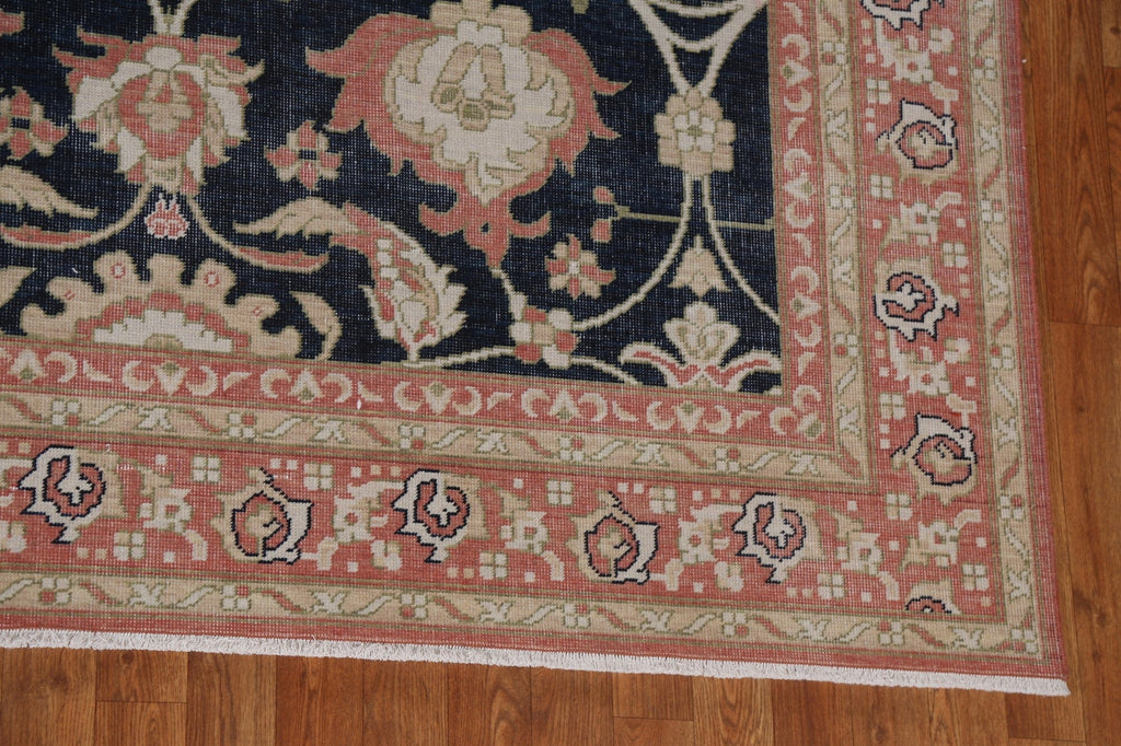 Hand-Knotted Sultanabad Ziegler Turkish Area Rug 10x13