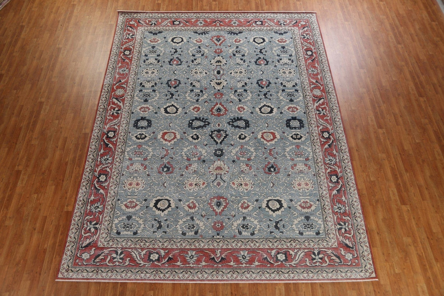 Floral Sultanabad Ziegler Wool Turkish Rug 10x13