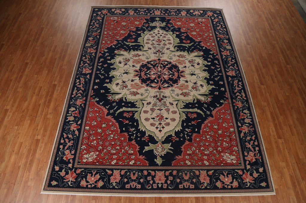 Floral Sarouk Farahan Turkish Wool Rug 10x13