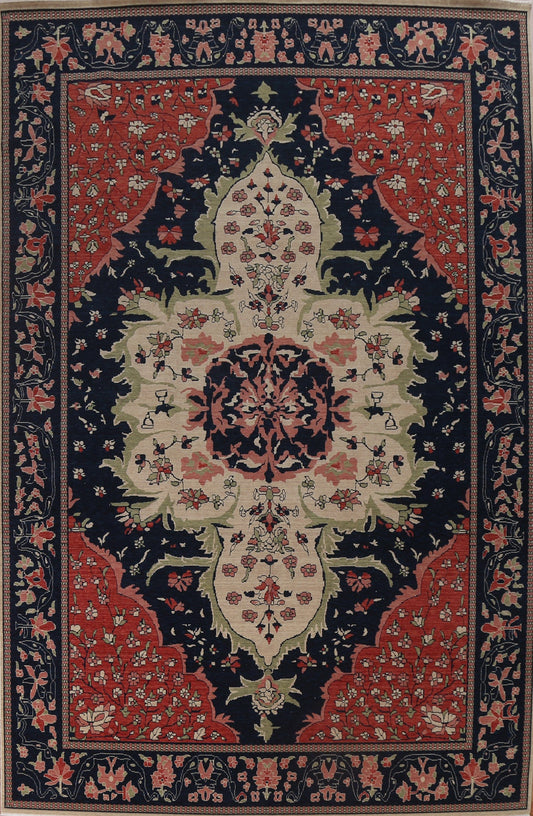 Floral Sarouk Farahan Turkish Wool Rug 10x13