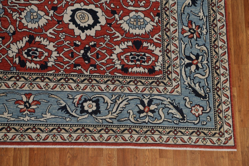 Red Wool Sultanabad Ziegler Turkish Area Rug 10x13