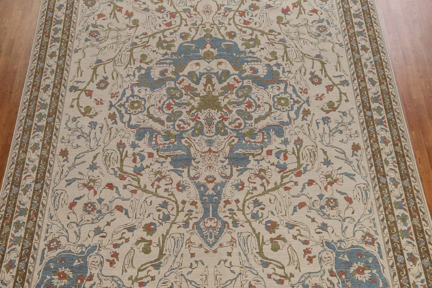 Handmade Oushak Wool Turkish Rug 10x13