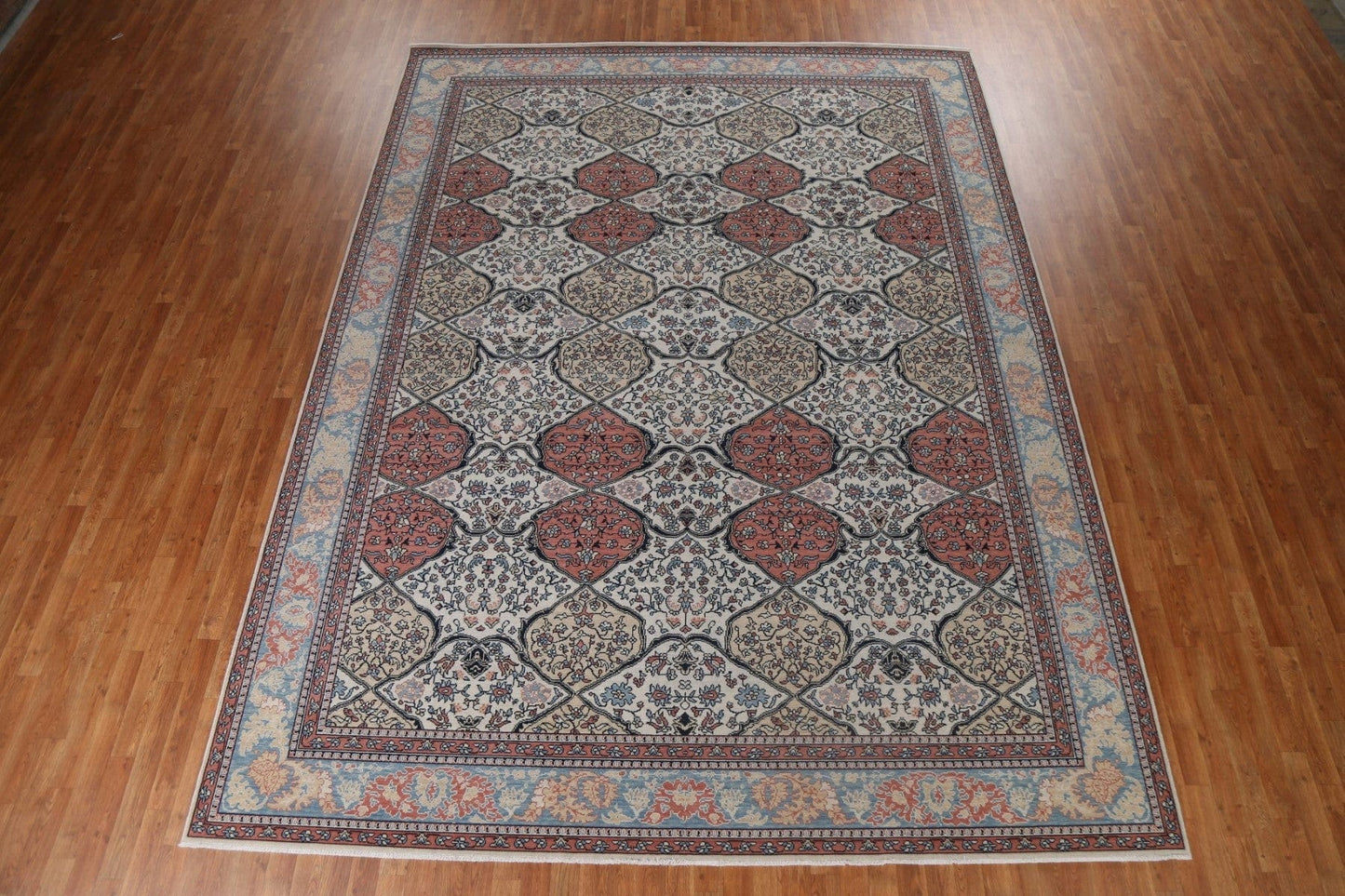 Handmade Bakhtiari Turkish Area Rug 10x13