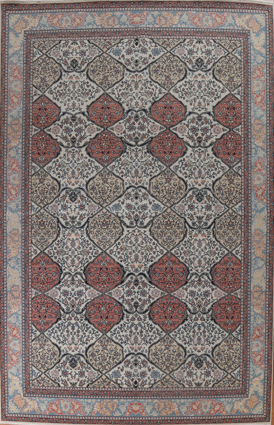 Handmade Bakhtiari Turkish Area Rug 10x13