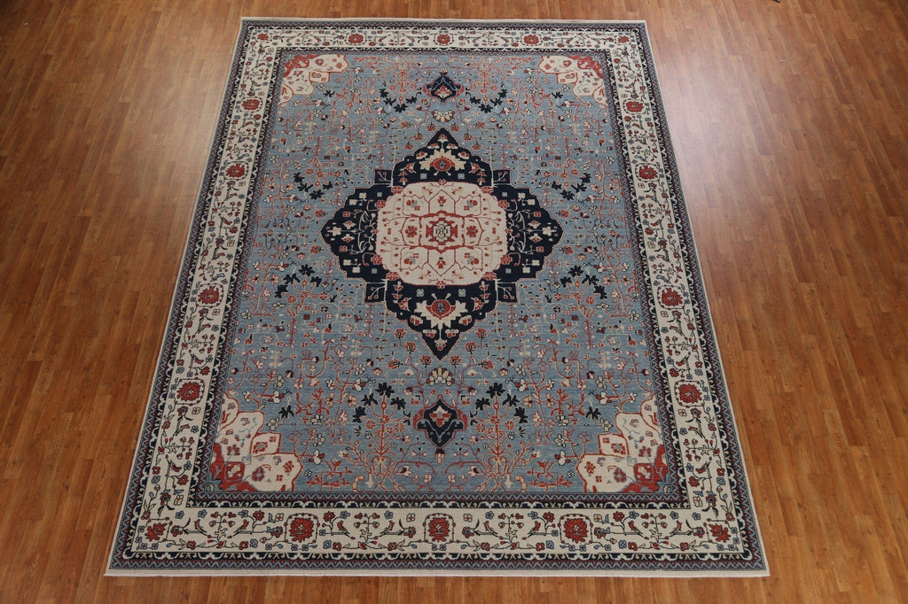 Handmade Kashan Mohtasham Turkish Area Rug 10x13