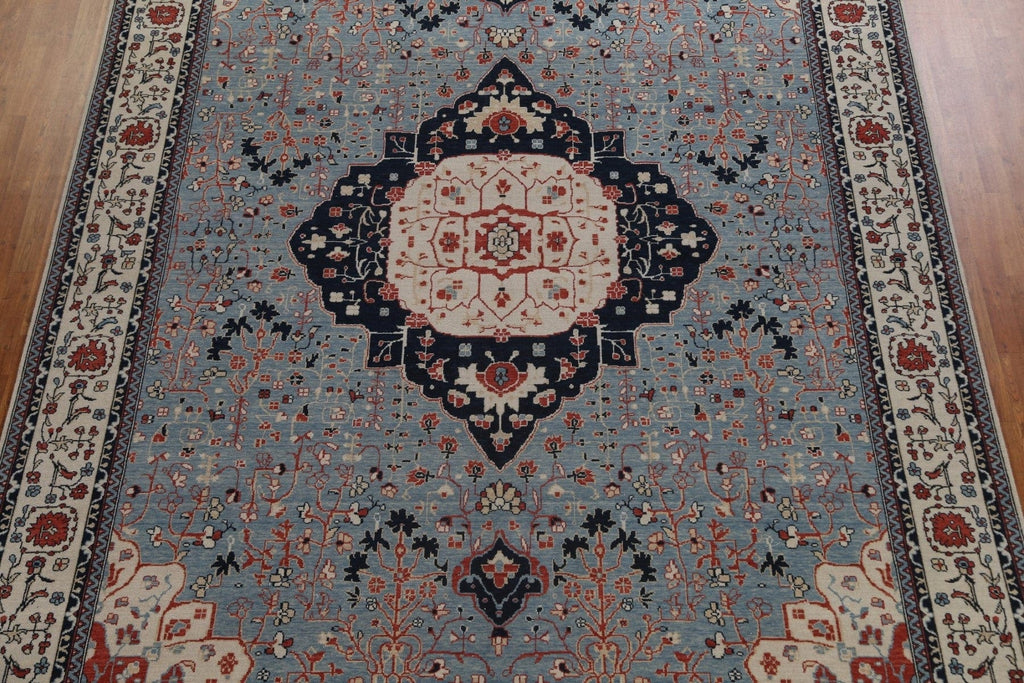 Handmade Kashan Mohtasham Turkish Area Rug 10x13