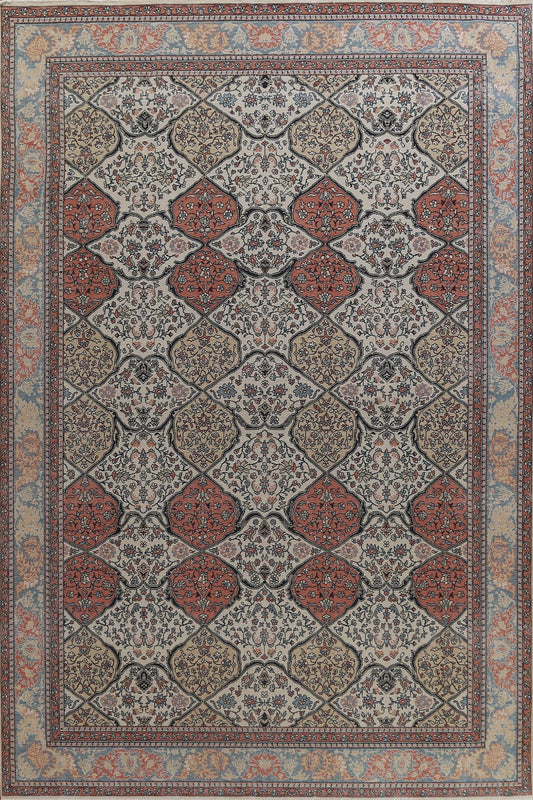 Handmade Bakhtiari Turkish Area Rug 10x13