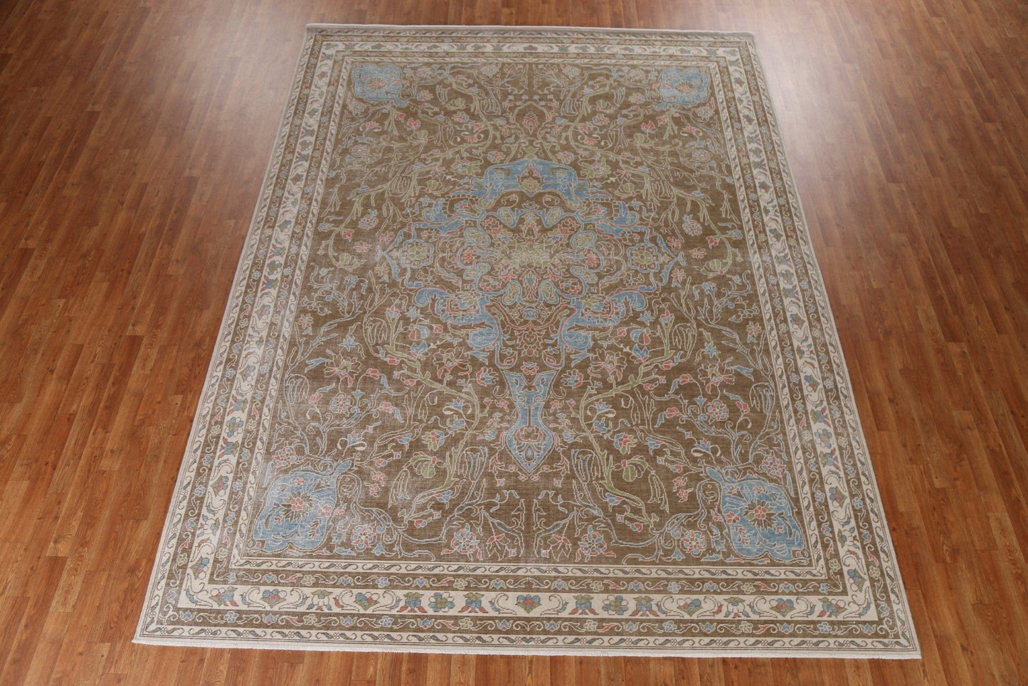 Handmade Wool Oushak Turkish Area Rug 9x12