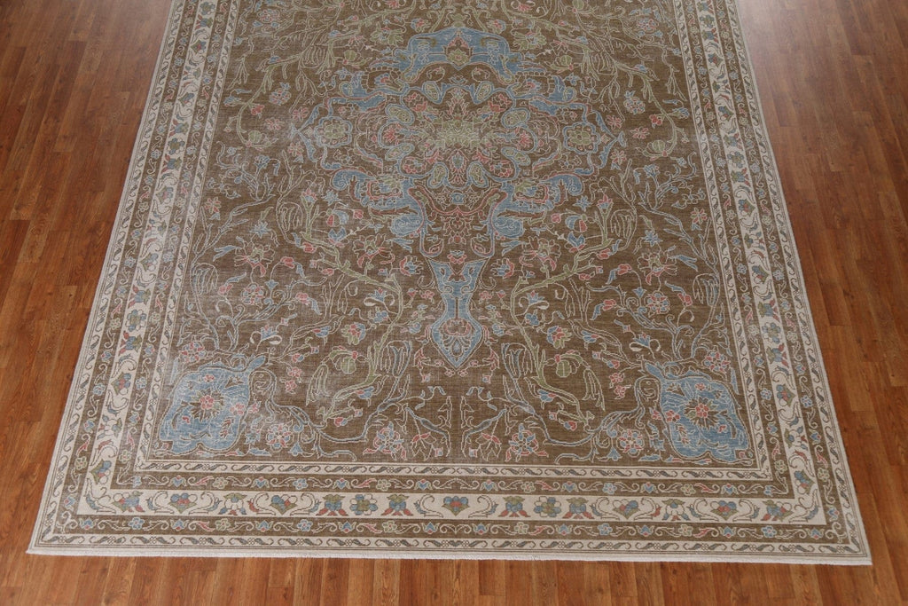 Handmade Wool Oushak Turkish Area Rug 9x12