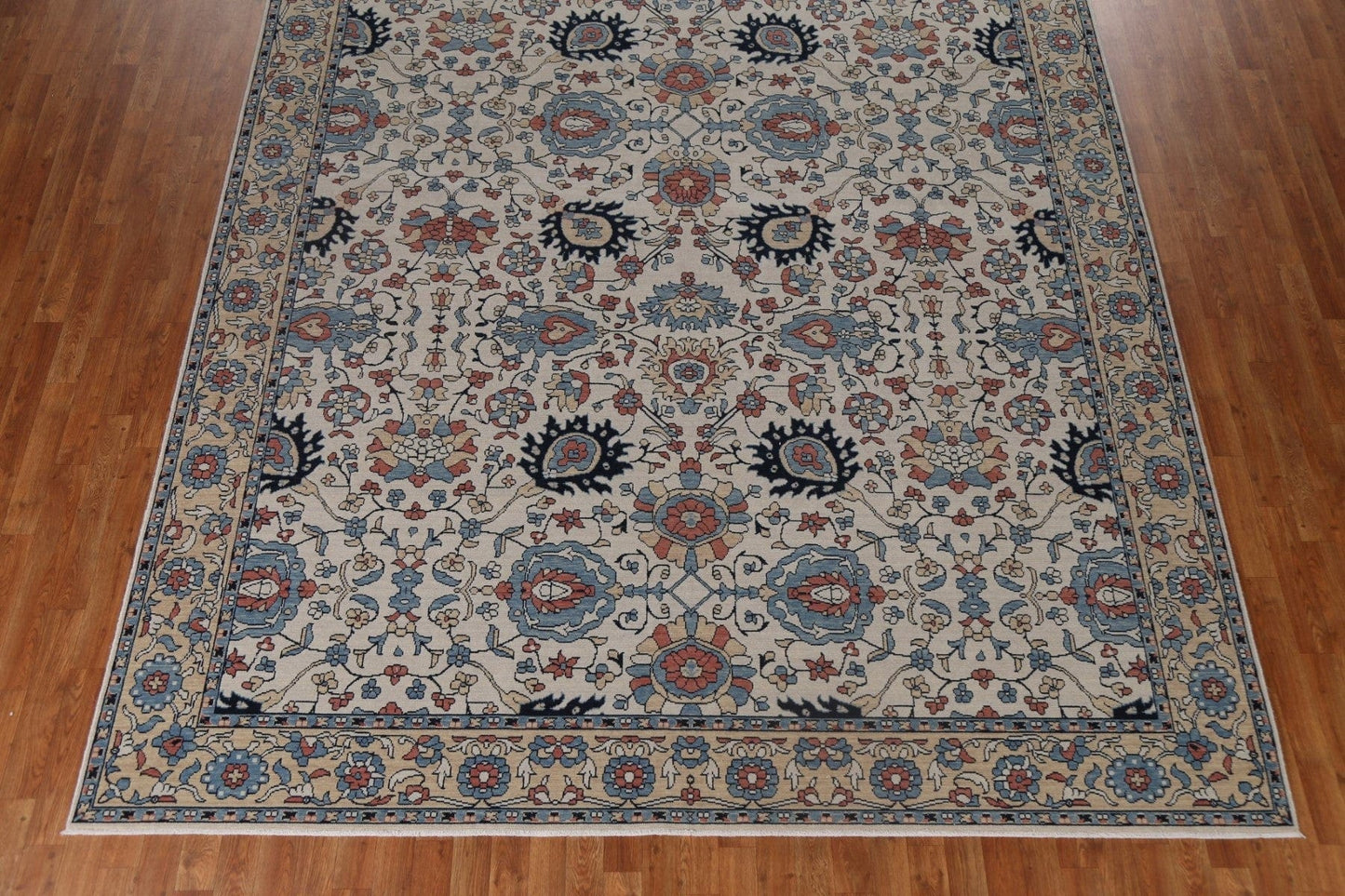 Hand-Knotted Ziegler Oriental Area Rug 9x12