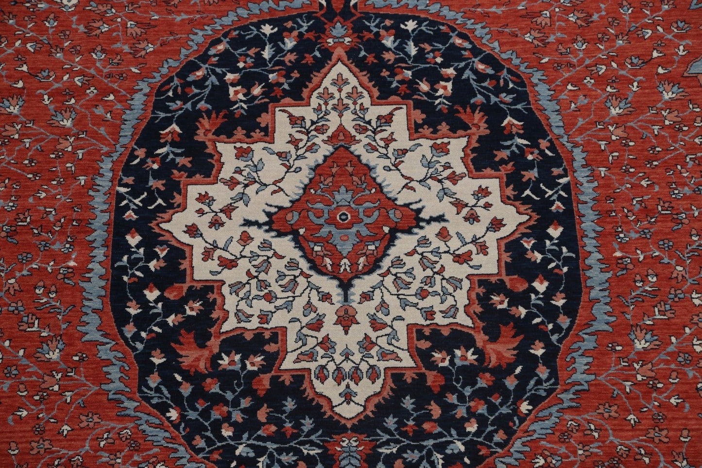 Handmade Sarouk Farahan Turkish Area Rug 9x12