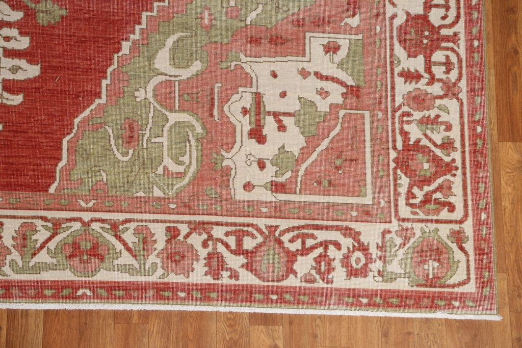 Hand-Knotted Heriz Serapi Oriental Area Rug 9x12