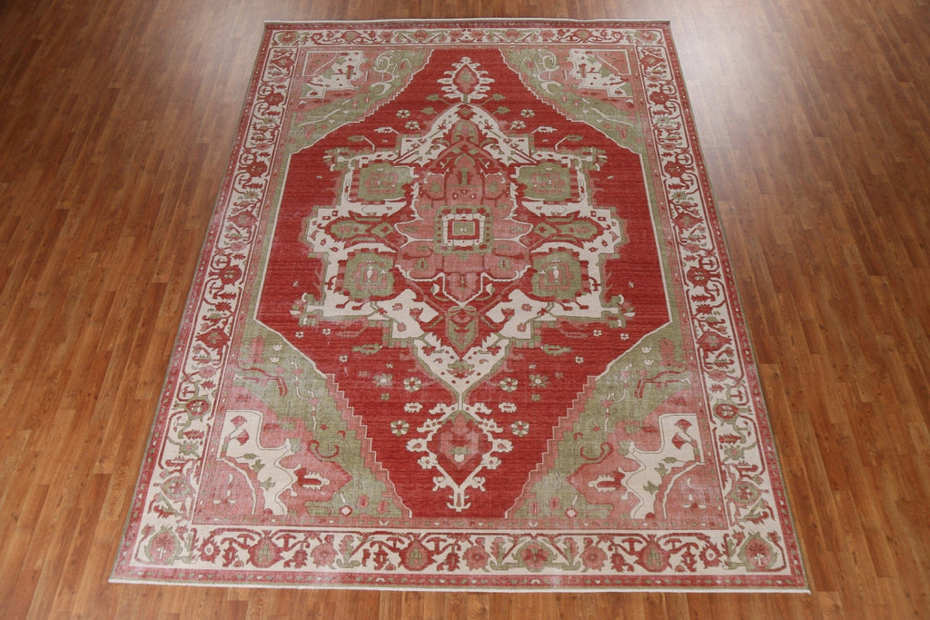 Hand-Knotted Ziegler Oriental Area Rug 9x12