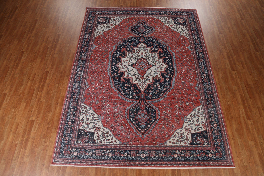 Handmade Sarouk Farahan Oriental Area Rug 9x12