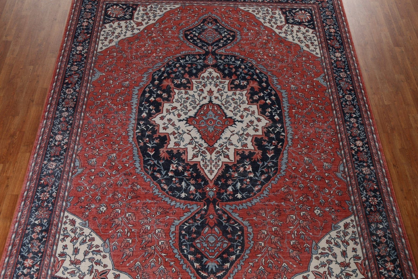 Handmade Sarouk Farahan Oriental Area Rug 9x12