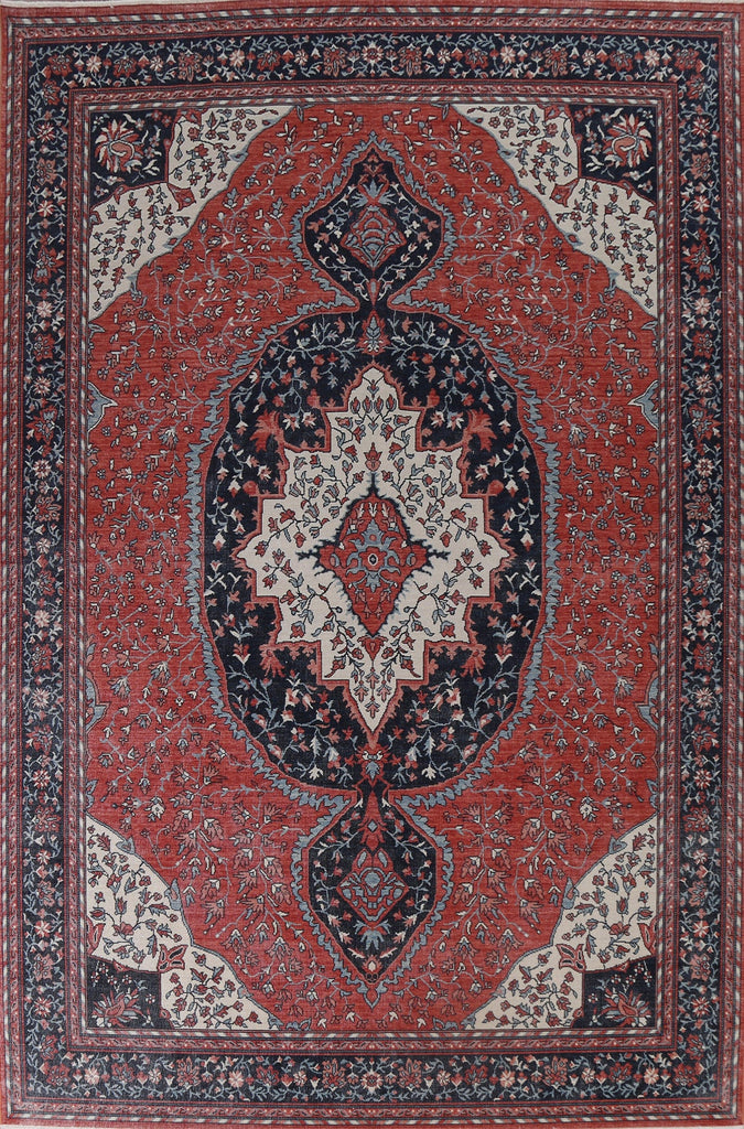 Handmade Sarouk Farahan Oriental Area Rug 9x12