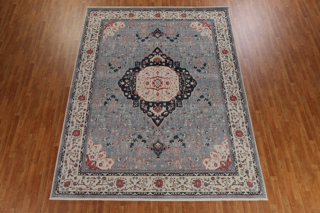 Handmade Kashan Mohtasham Oriental Area Rug 9x12