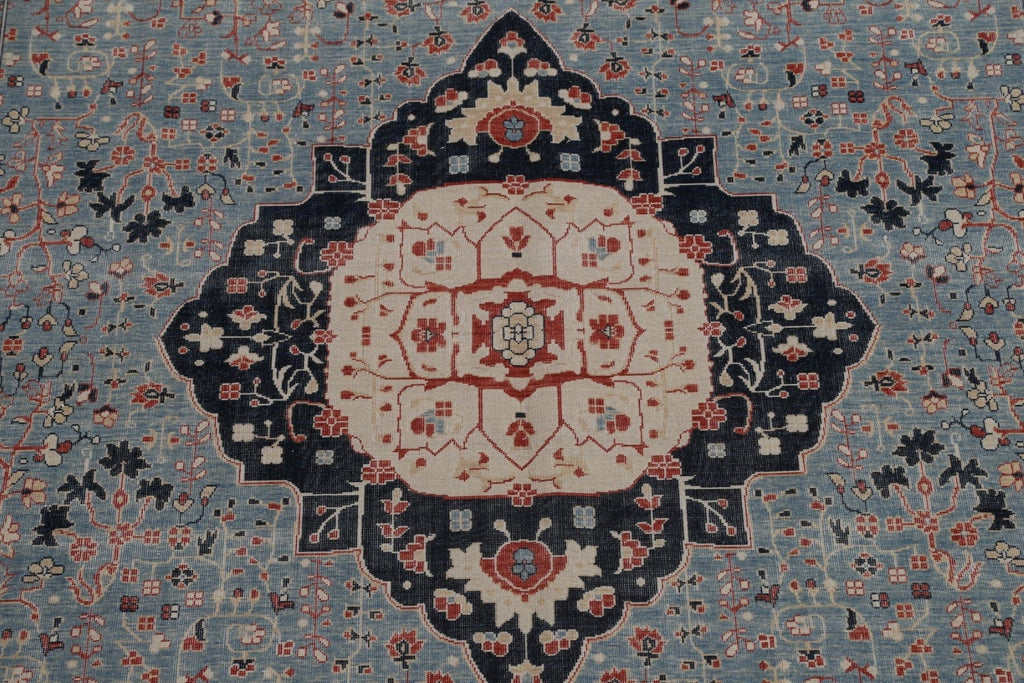 Handmade Kashan Mohtasham Oriental Area Rug 9x12