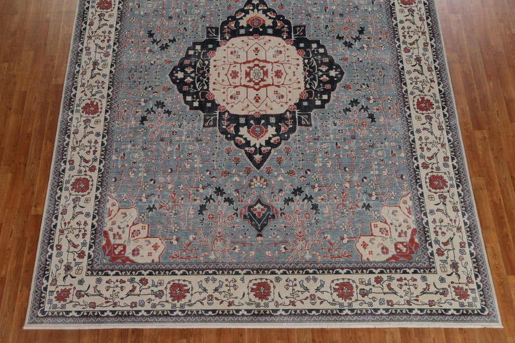 Handmade Kashan Mohtasham Oriental Area Rug 9x12