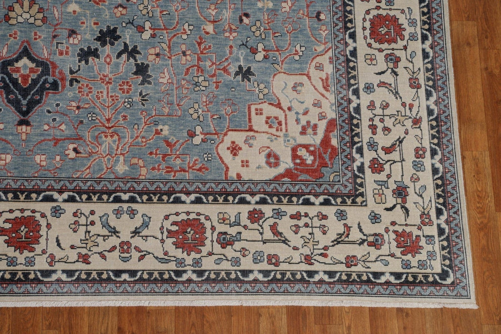 Handmade Kashan Mohtasham Oriental Area Rug 9x12