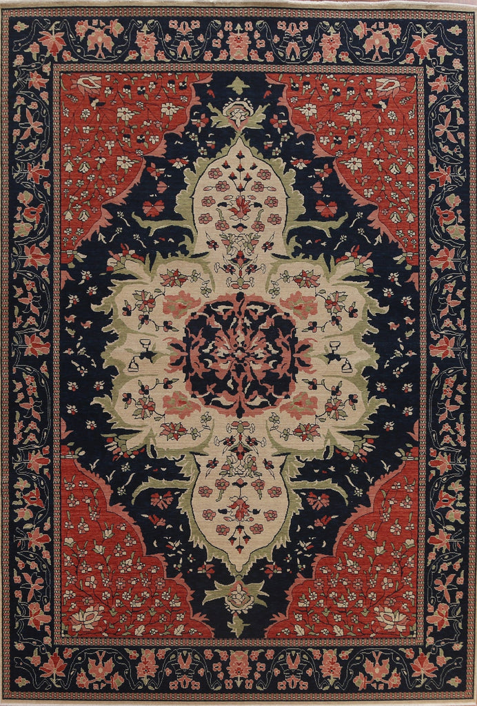 Handmade Sarouk Farahan Oriental Area Rug 9x12