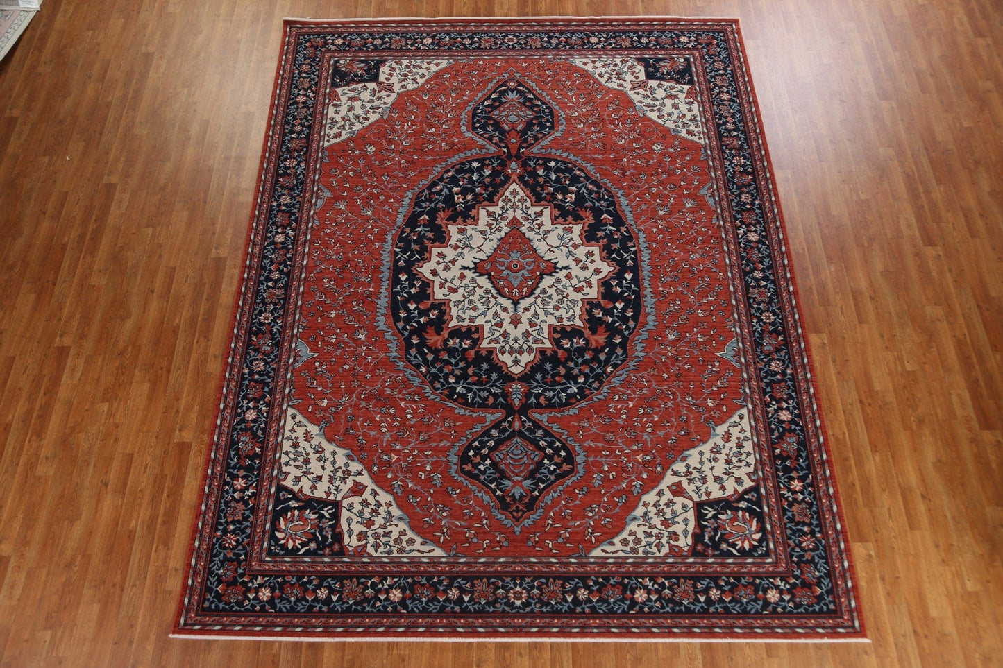 Handmade Sarouk Farahan Oriental Area Rug 9x12