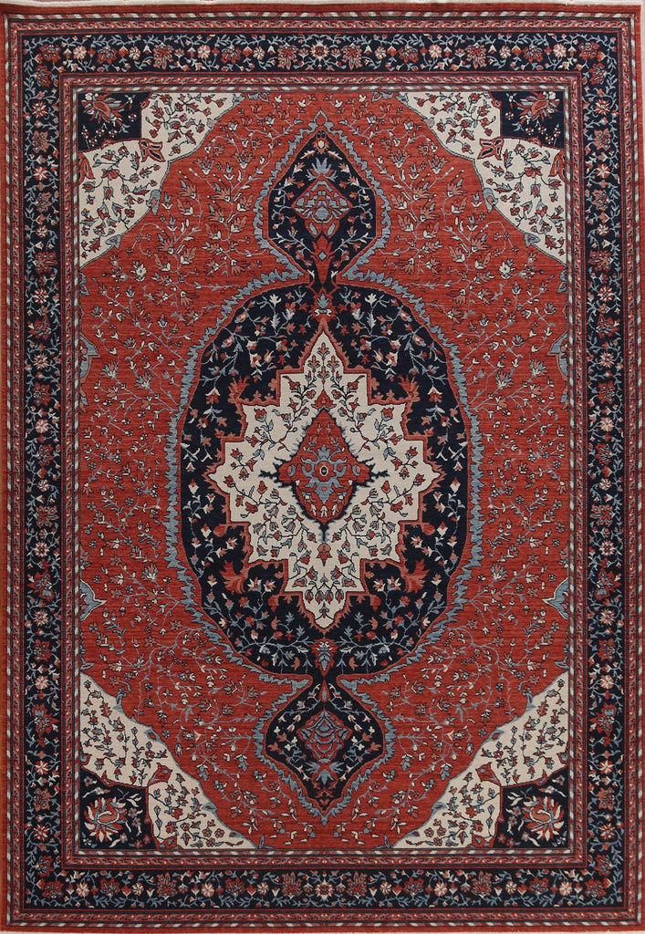 Handmade Sarouk Farahan Oriental Area Rug 9x12