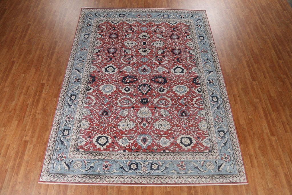 All-Over Floral Ziegler Wool Turkish Rug 9x12